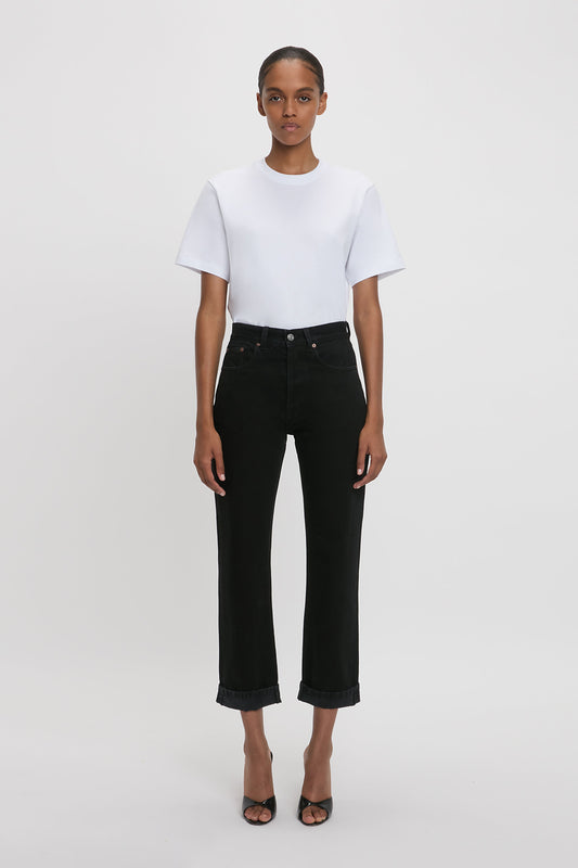 Victoria Relaxed Jean In Washed Black
