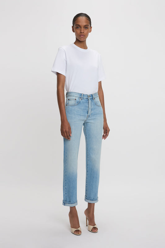 Victoria Relaxed Jean In Light Blue Wash