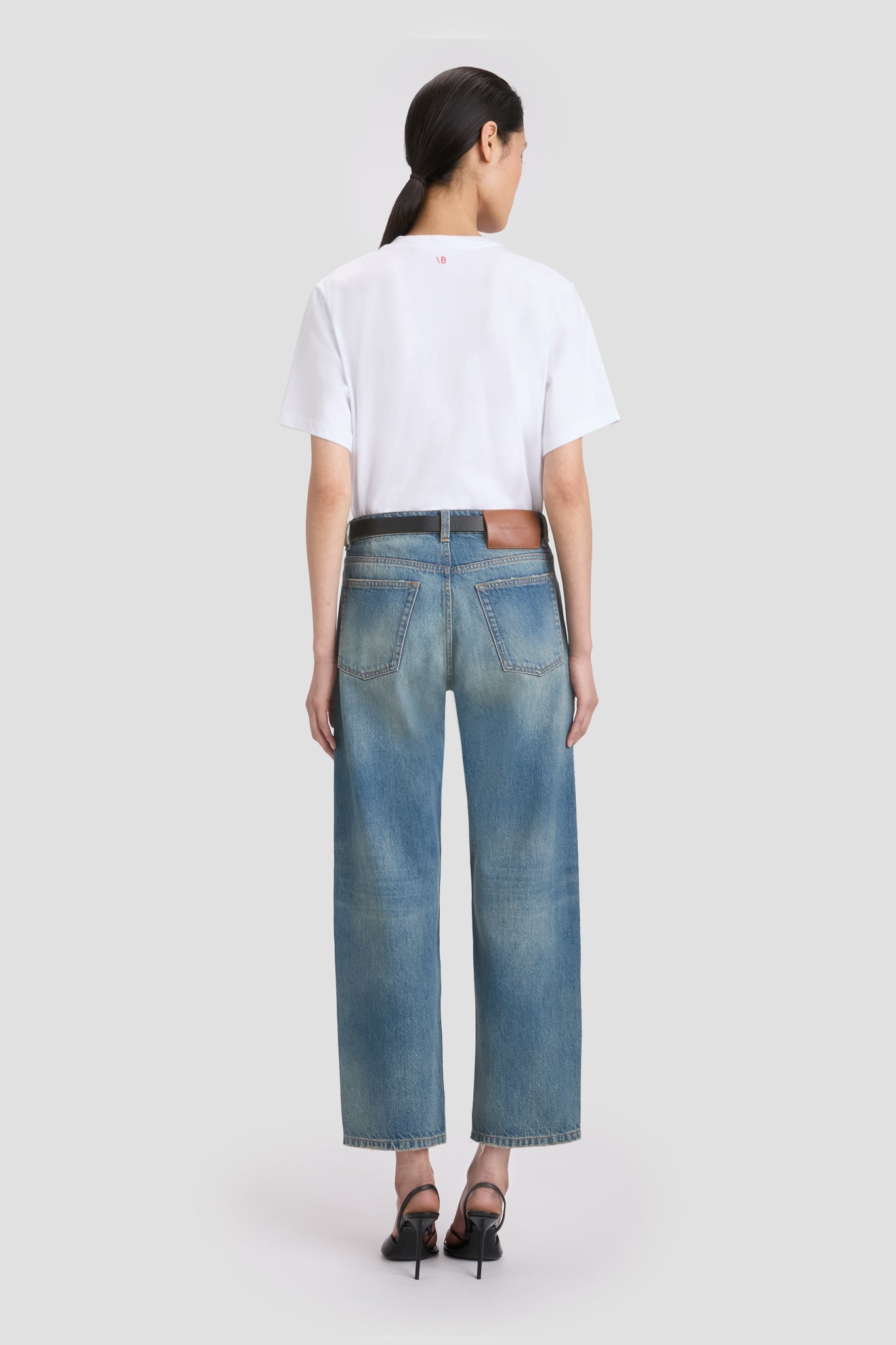 White Chic No? Slogan T-Shirt In White