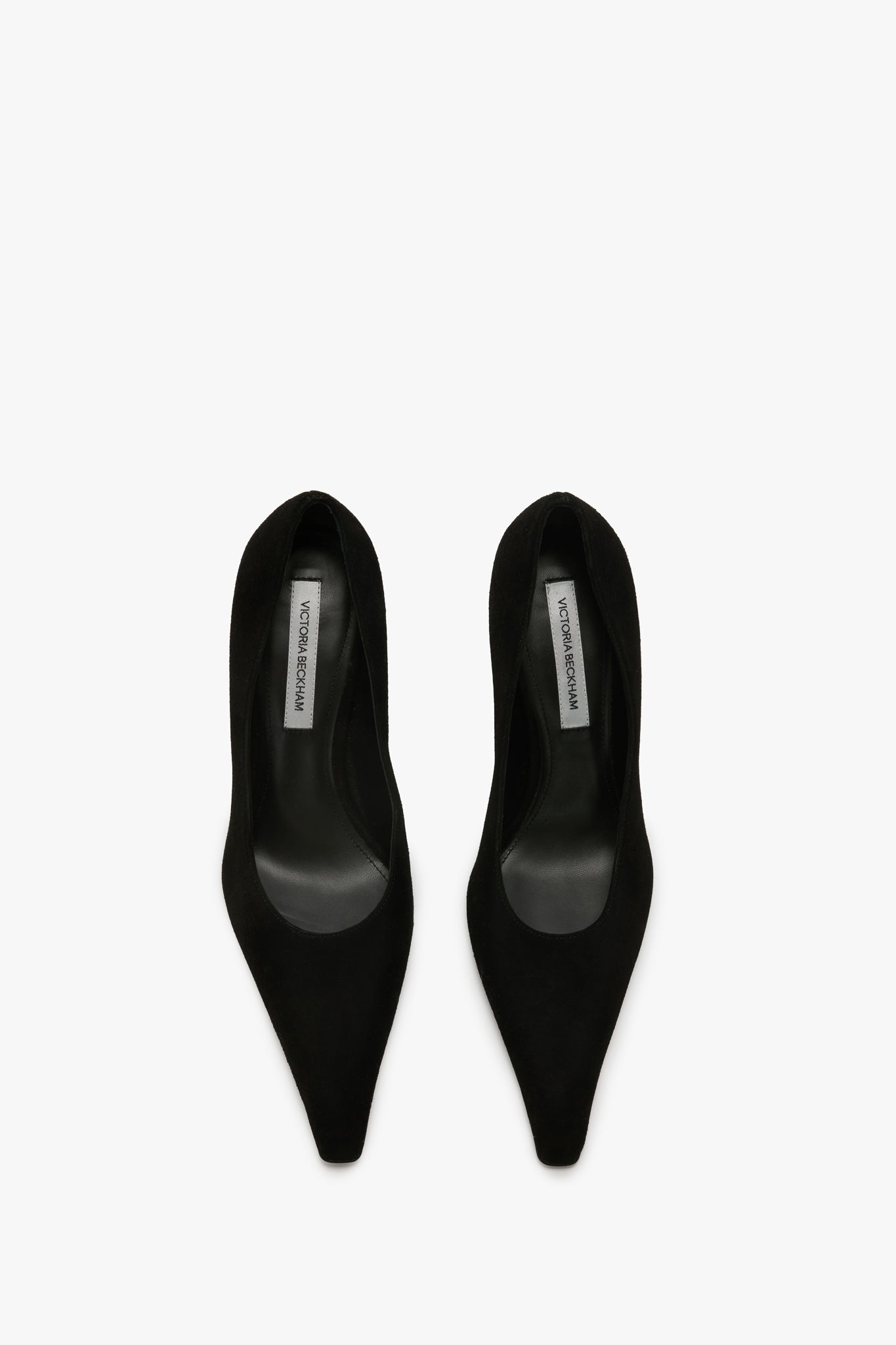 Sloan Stiletto Pump In Black Suede