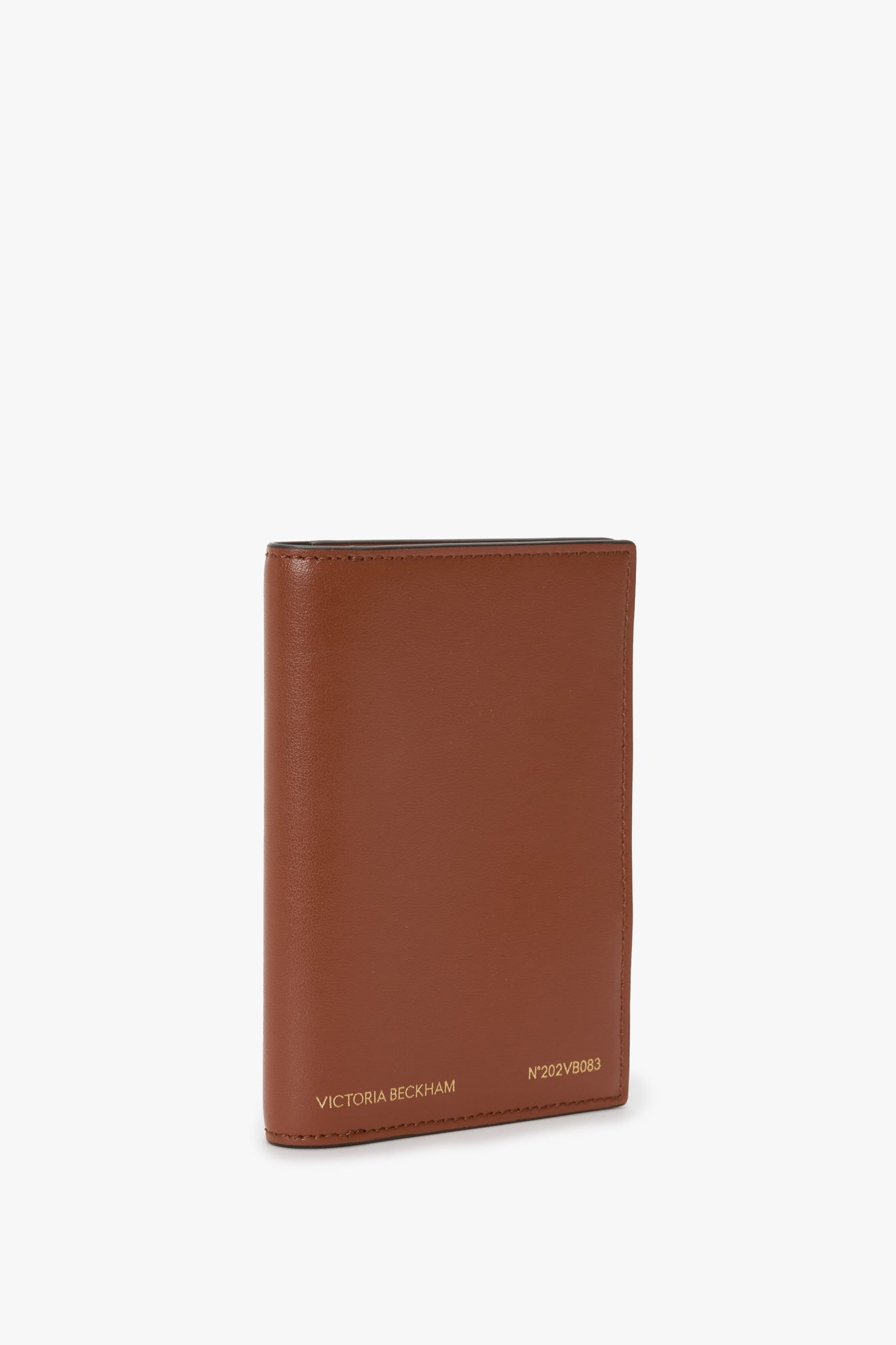 Passport Holder In Tan Smooth Leather