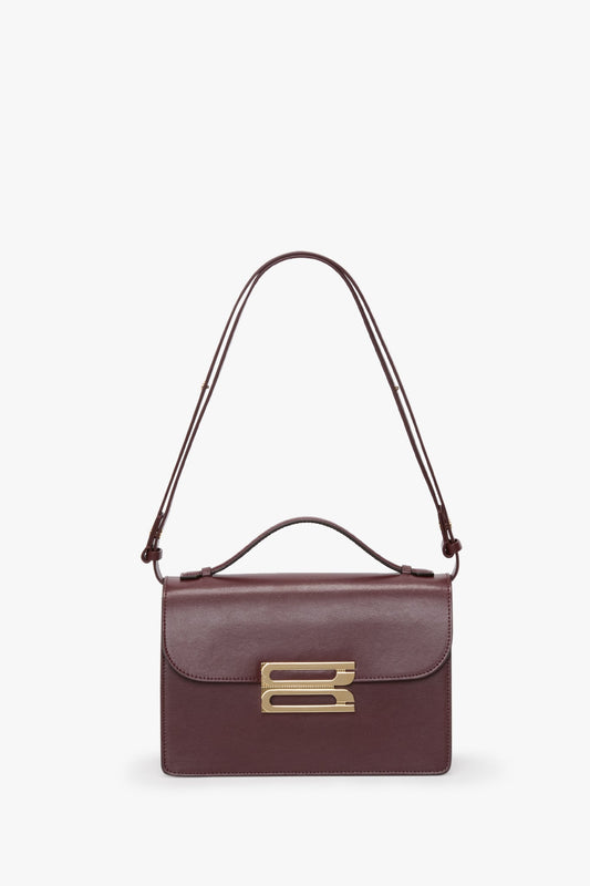 Dorian Bag In Burgundy Smooth Leather