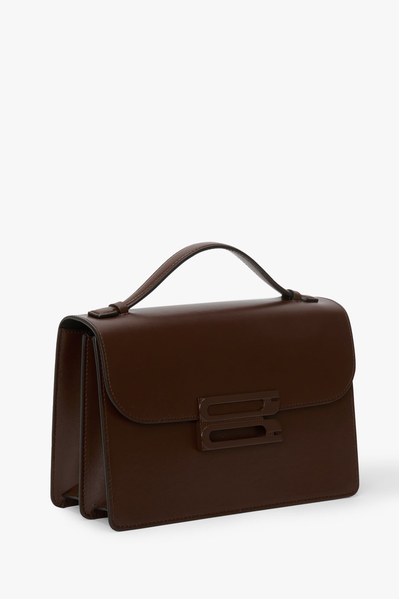 Tonal Dorian Bag In Dark Brown Smooth Leather