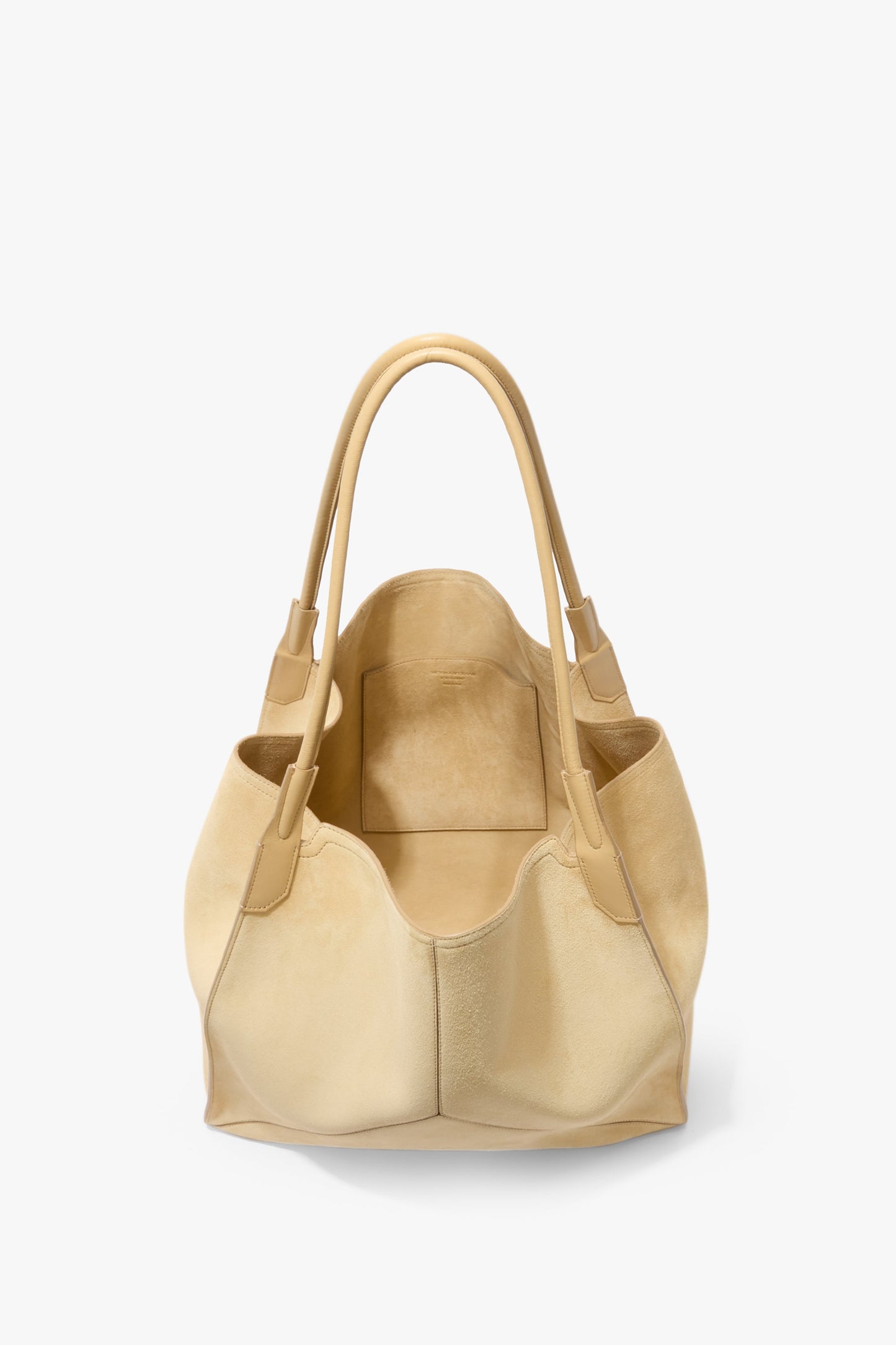 Large Victoria Tote In Sand Suede