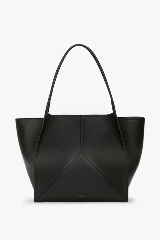 XL Victoria Tote In Black Soft Leather