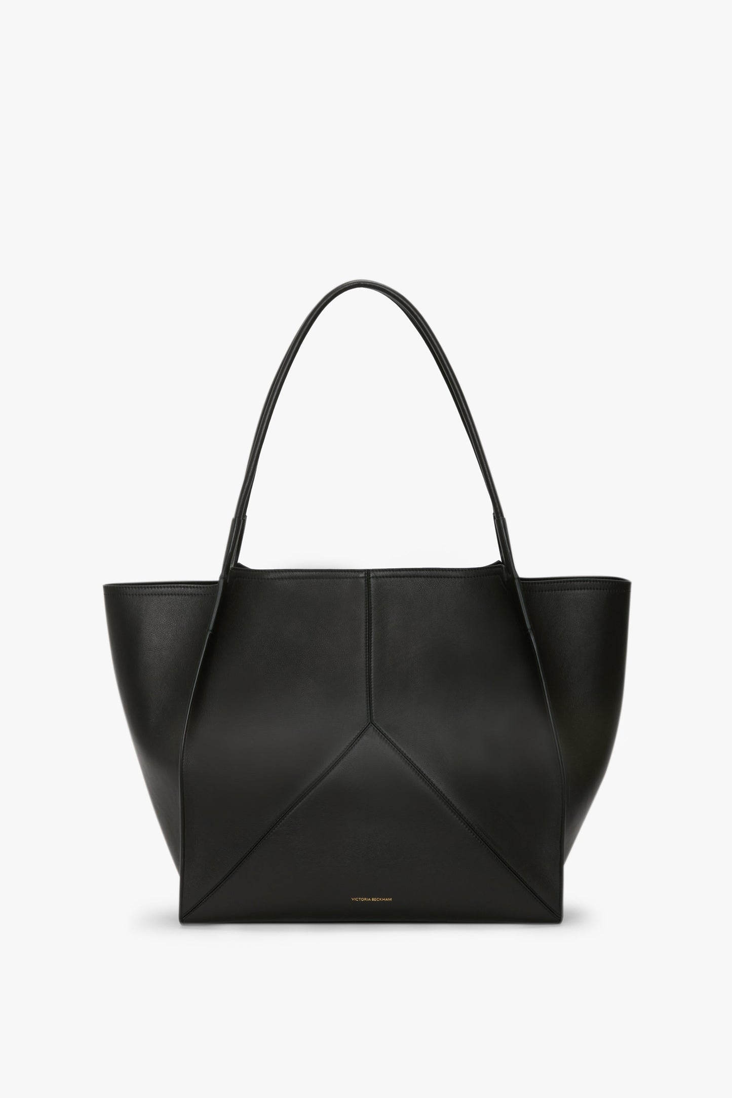 Large Victoria Tote In Black Soft Leather