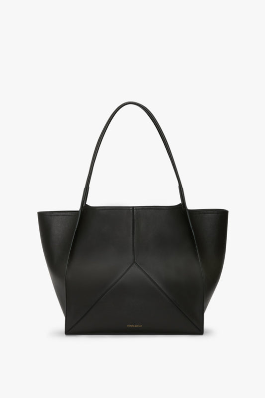 Large Victoria Tote In Black Soft Leather