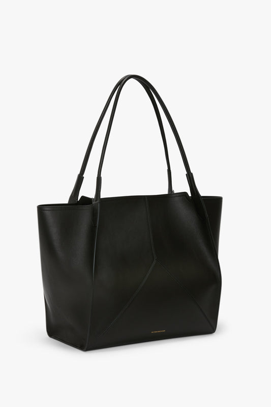 XL Victoria Tote In Black Soft Leather