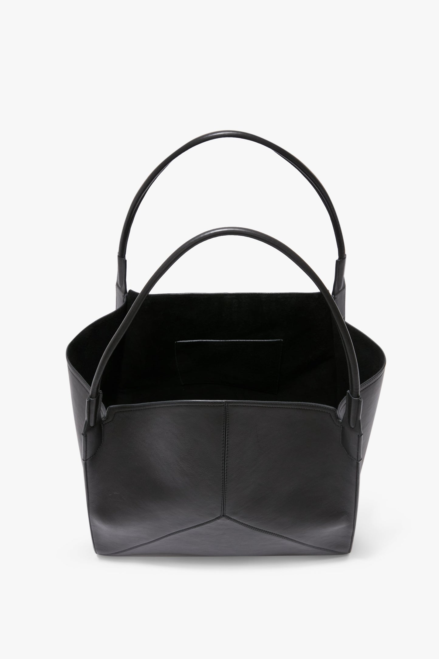 XL Victoria Tote In Black Soft Leather