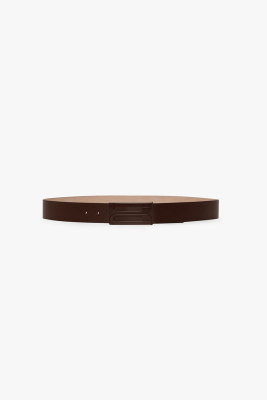 Tonal Jumbo Dorian Belt In Dark Brown Smooth Leather
