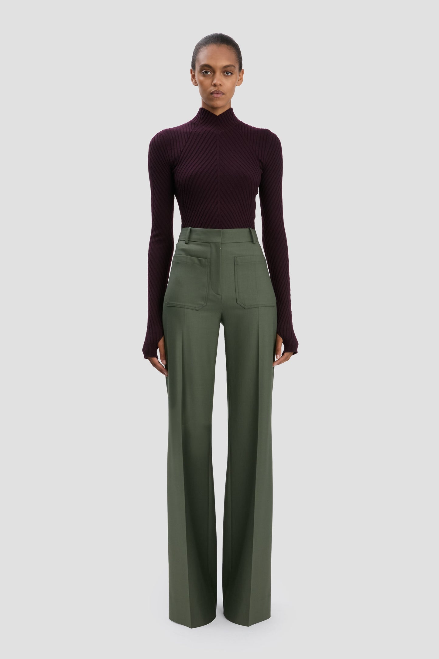 Alina Trouser In Oregano