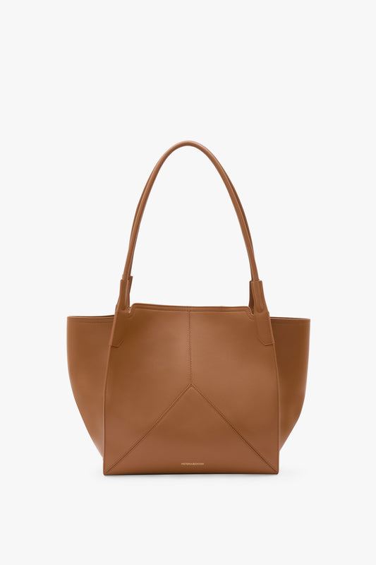Victoria Tote In Tan Soft Leather