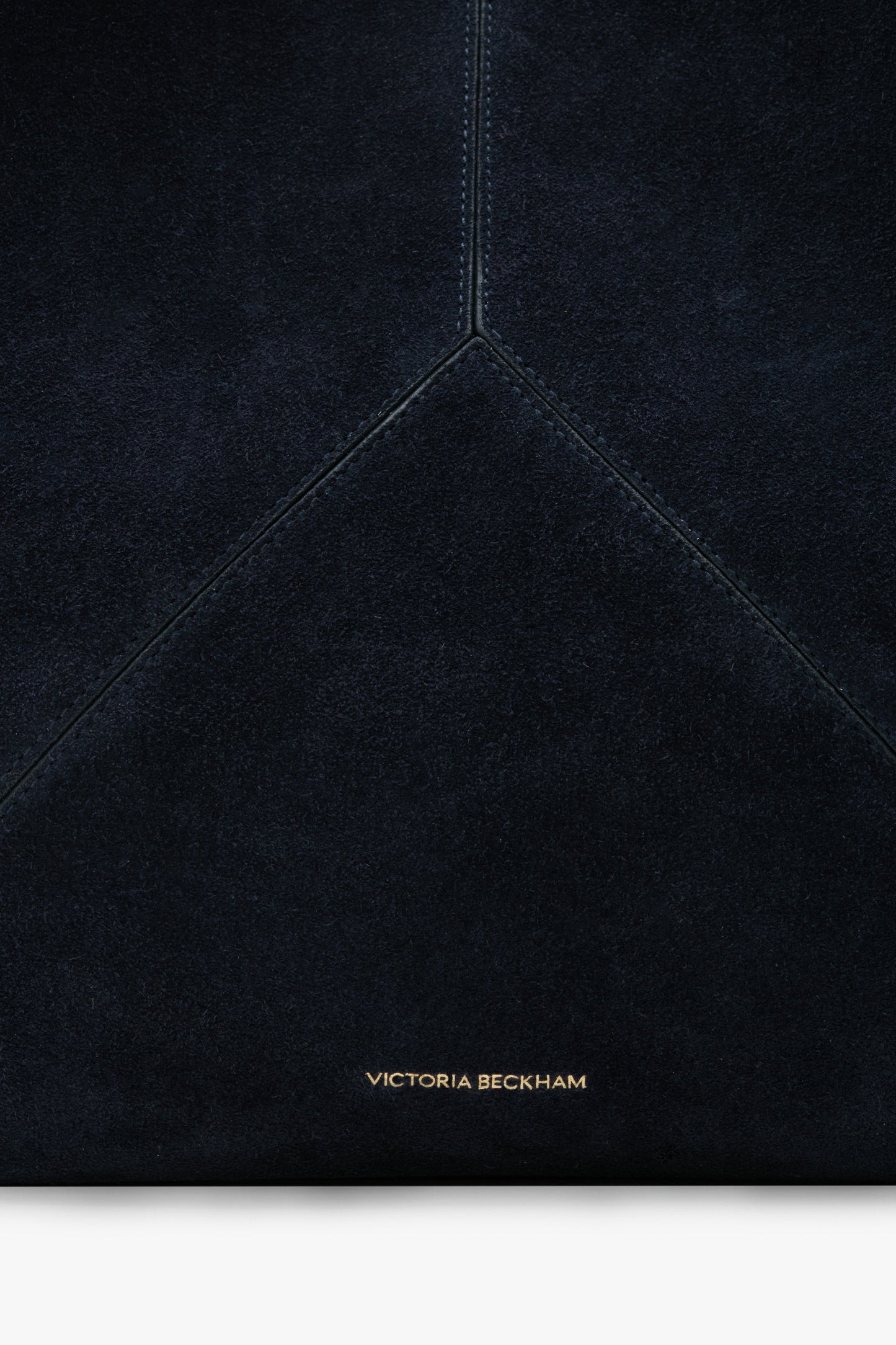 Victoria Tote In Navy Suede