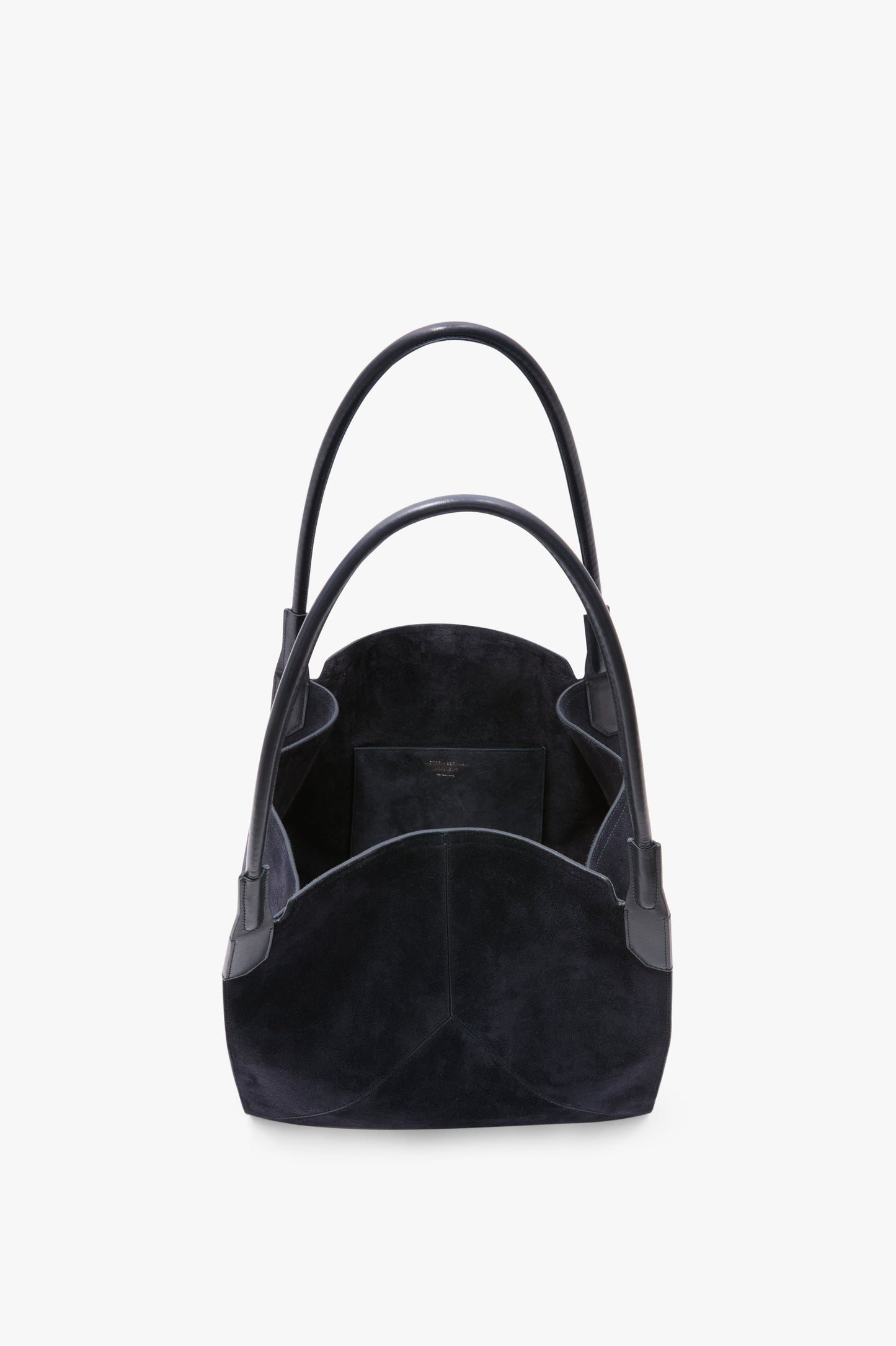 Victoria Tote In Navy Suede