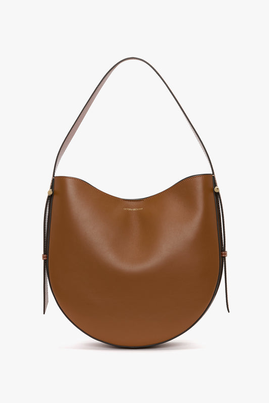Dia Hobo Bag In Tan Smooth Leather