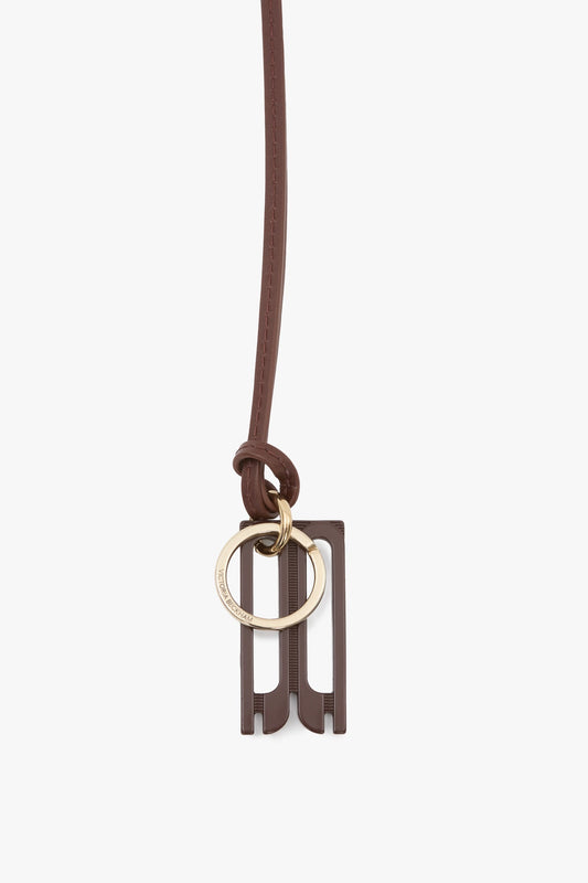 Dorian Keyring In Dark Brown
