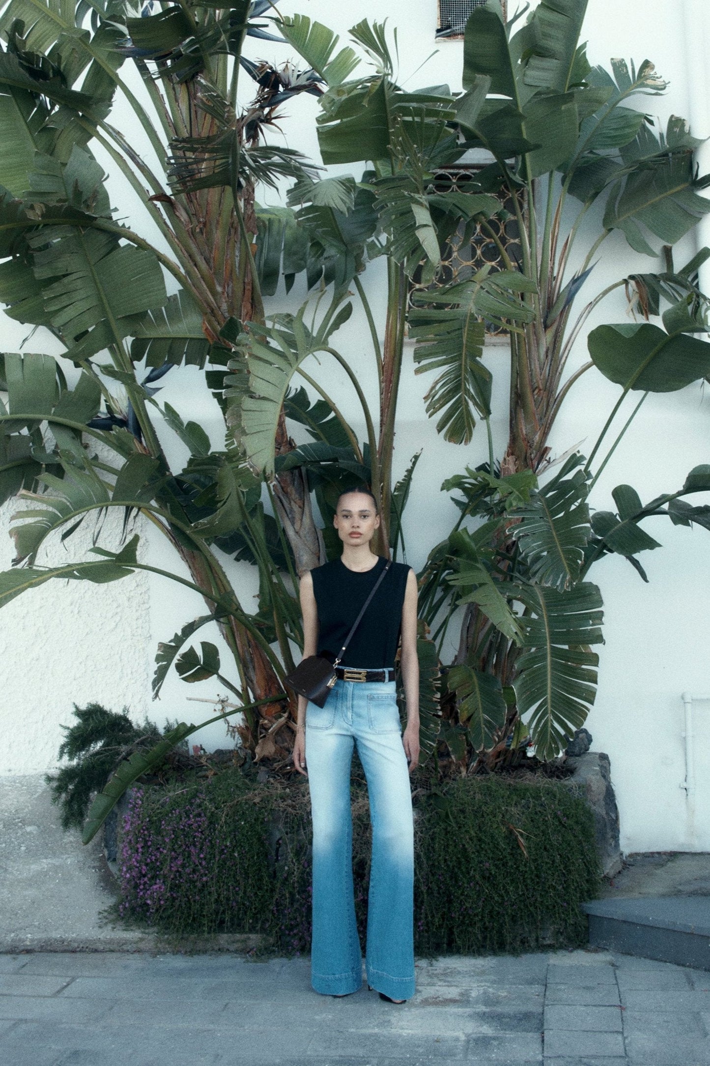 Alina High Waisted Long Jean In Light Summer Wash